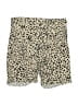 Le Lis Animal Print Gold Shorts Size S - photo 1