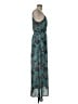 Everly 100% Polyester Paisley Teal Casual Dress Size M - photo 4