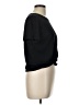 Lush Black Short Sleeve Top Size L - photo 4