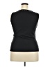 Talbots 100% Cotton Black Sleeveless Top Size XL - photo 2