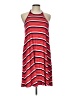 Mossimo Supply Co. Stripes Red Casual Dress Size L - photo 1