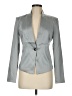 Cache Metallic Gray Blazer Size 6 - photo 1
