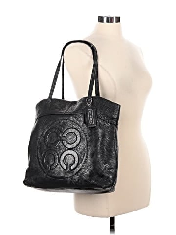 Coach Leather Tote (view 2)