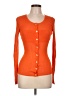 Bill Blass Orange Cardigan Size M - photo 1