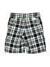 Janie and Jack 100% Cotton Plaid Blue Cargo Shorts Size 3 - photo 2