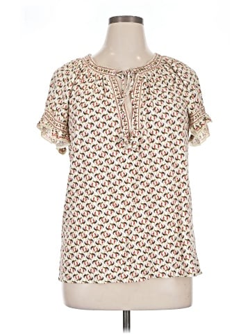 Max Studio Short Sleeve Blouse (view 1)