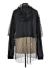 Ivy Park 100% Polyester Black Poncho Size L - photo 2
