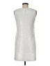 Rachel Zoe Graphic Silver Cocktail Dress Size 8 - photo 2