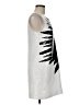 Rachel Zoe Graphic Silver Cocktail Dress Size 8 - photo 4