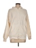 Forever 21 Ivory Zip Up Hoodie Size M - photo 1