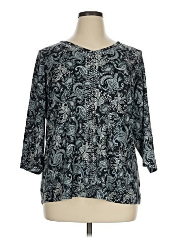 Gloria Vanderbilt 3/4 Sleeve Blouse (view 1)