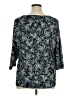 Gloria Vanderbilt Teal 3/4 Sleeve Blouse Size XL - photo 2