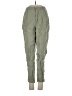 H By Halston Solid Green Linen Pants Size XS - photo 1