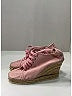 Miu Miu 100% Leather Pink Wedges Size EU 38 - photo 4