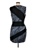 BCBGMAXAZRIA Graphic Blue Cocktail Dress Size 12 - photo 2