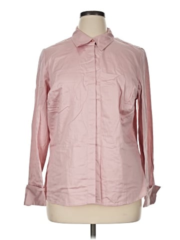 Lane Bryant Long Sleeve Button-Down Shirt (view 1)