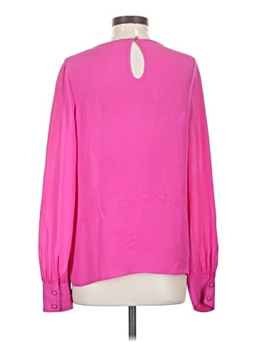 J.Crew Long Sleeve Silk Top (view 2)