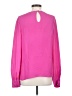 J.Crew 100% Silk Pink Long Sleeve Silk Top Size 4 - photo 2