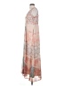 Soft Surroundings 100% Polyester Paisley Orange Casual Dress Size S - photo 5