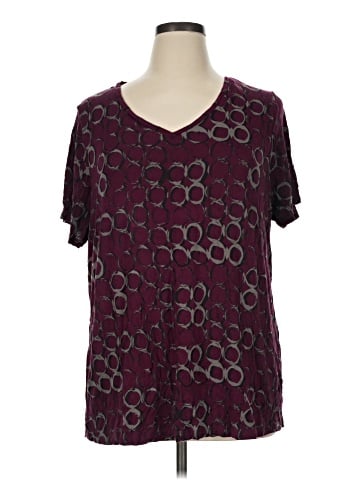 Apt. 9 Short Sleeve Blouse (view 1)