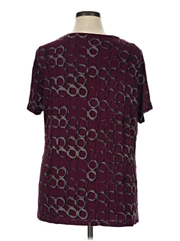 Apt. 9 Short Sleeve Blouse (view 2)