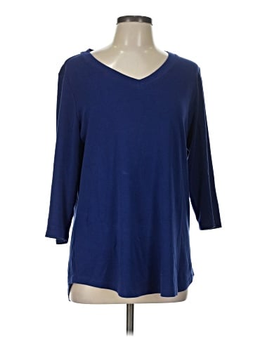 Isaac Mizrahi LIVE! 3/4 Sleeve Top (view 1)