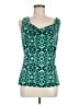 Lily Teal Sleeveless Top Size M - photo 1