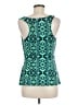 Lily Teal Sleeveless Top Size M - photo 2