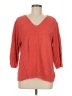 Sarah Arizona 100% Rayon Red Pullover Sweater Size M - photo 1