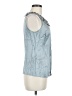 Boden Silver Sleeveless Blouse Size 6 - photo 4