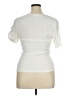 A.L.C. Ivory Short Sleeve Top Size XL - photo 2