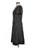 Spense Solid Gray Casual Dress Size 8 - photo 5