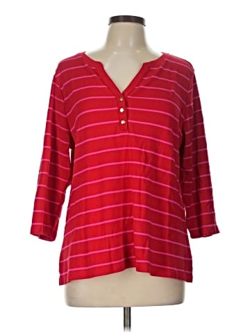 Isaac Mizrahi LIVE! 3/4 Sleeve Blouse (view 1)
