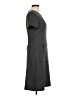 Spense Solid Gray Casual Dress Size 8 - photo 4