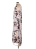 Chetta B 100% Polyester Floral Gray Casual Dress Size 10 - photo 5