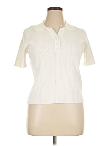 Adrianna Papell Short Sleeve Blouse (view 1)