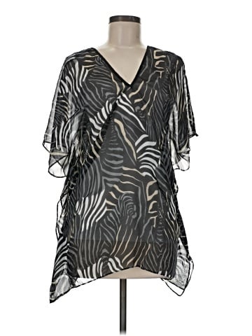 Jerry T Short Sleeve Blouse (view 1)