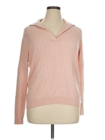 Lauren by Ralph Lauren Silk Pullover Sweater (view 1)