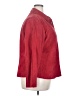 Live A Little 100% Leather Red Blazer Size 2X - photo 4