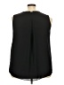 T Tahari 100% Polyester Black Sleeveless Blouse Size 3X - photo 2