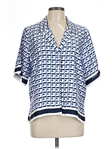 Worthington Short Sleeve Blouse (view 1)
