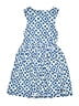 Tea 100% Cotton Print Blue Dress Size 6 - photo 2