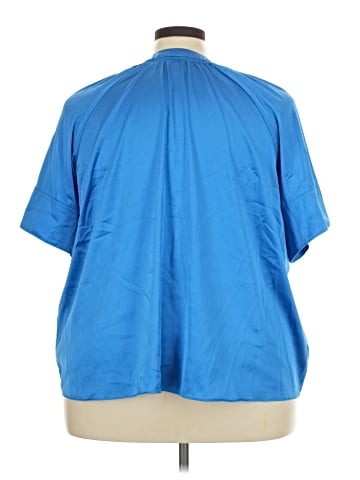 Worthington Short Sleeve Blouse (view 2)