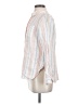 L.L.Bean 100% Linen Stripes Pink Long Sleeve Button-Down Shirt Size XS - photo 5