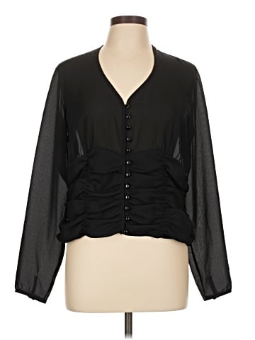 Anne Fontaine Long Sleeve Blouse (view 1)