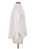 L.L.Bean 100% Linen Stripes Pink Long Sleeve Button-Down Shirt Size XS - photo 4
