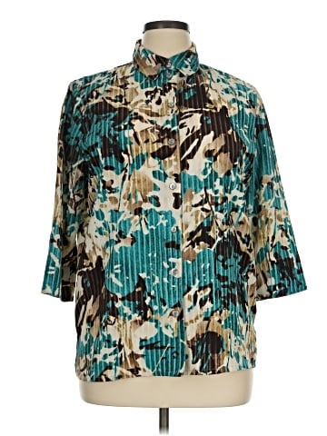 Alia 3/4 Sleeve Blouse (view 1)
