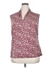 Le Suit Separates Pink Sleeveless Blouse Size 2X - photo 1