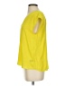 Express 100% Polyester Yellow Short Sleeve Top Size S - photo 5