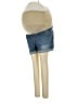 Blue Savvy Blue Denim Shorts Size Sm Maternity - photo 1